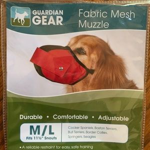 NWT Guardian Soft dog muzzle